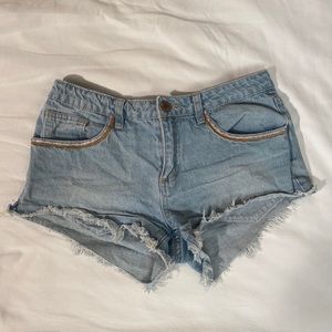 Mid Rise Short Shorts